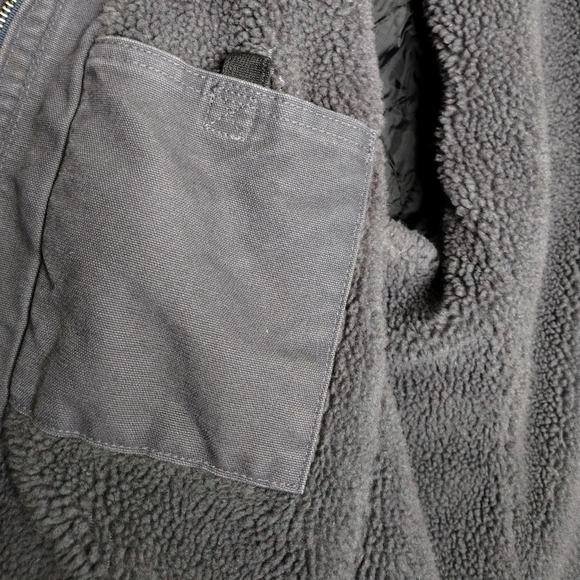 Carhartt Women’s Sherpa Lined Sandstone Berkley Jacket Size Large - Picture 4 of 9